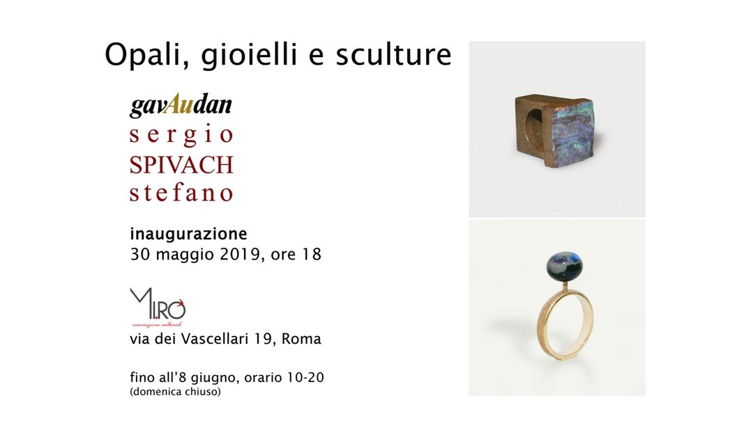 Opali, gioielli e sculture